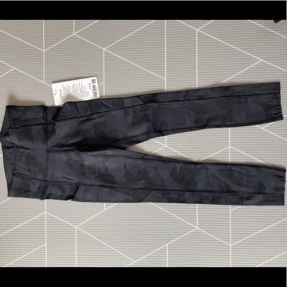 NWT Lululemon Fast & Free High-Rise Crop 23” - Heritage 364 Camo Deep Co…